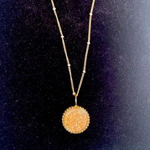 Druzzy Sparkle Rose Gold by STIA Necklace